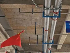 银州管廊支架的安装方法